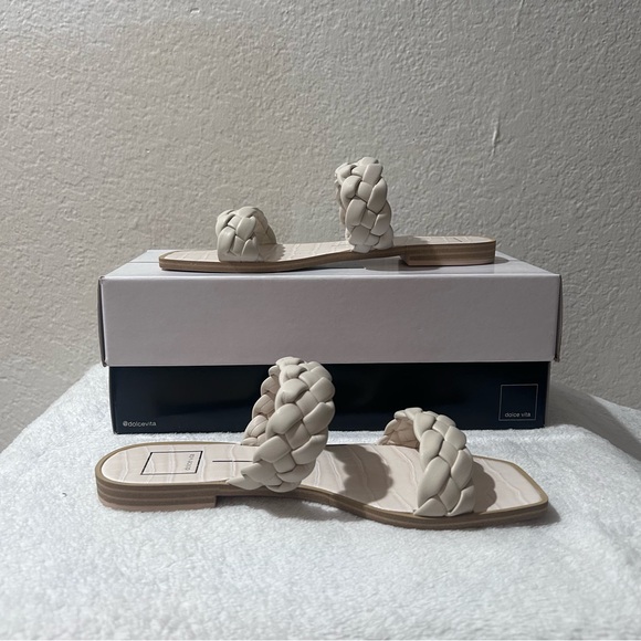 Dolce Vita Shoes - DOLCE VITA Indy Sandal Ivory Stella Sz 7.5 NEW